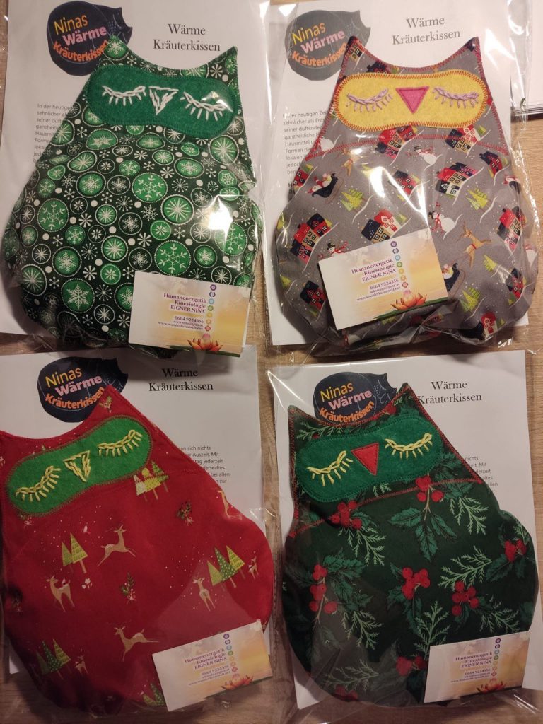 Kräuter-Eulen-Kissen In verschiedenen Farben677